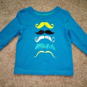 Sold! Adorable! Mustache Shirt 2T